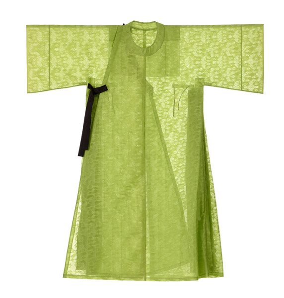 의衣 문紋의 조선 #2 여성의 예복, 녹색 원삼(圓衫)